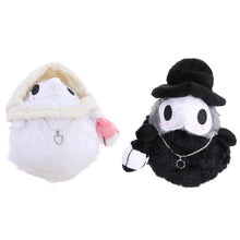 Load image into Gallery viewer, 1 Pair Kawaii Cute Luminous Cartoon Plague Doctor Beak Doll Lovely Plush Doll Toy Ornament Halloween Party Prom Props Kids Gifts
