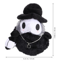 Load image into Gallery viewer, 1 Pair Kawaii Cute Luminous Cartoon Plague Doctor Beak Doll Lovely Plush Doll Toy Ornament Halloween Party Prom Props Kids Gifts
