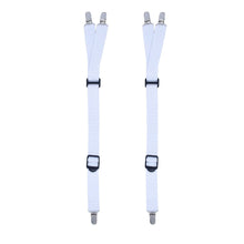 Load image into Gallery viewer, 1 Pair Men Shirt Stay Adjustable Shirts Holder Y Shape Leg Thigh Suspender with Non-slip Locking Clips Men Tucker Garters Strap
