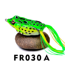 Load image into Gallery viewer, 1 Pcs 5G 8.5G 13G 17.5G Frog Lure Soft Tube Bait Plastic Fishing Lure with Fishing Hooks Topwater Ray Frog Artificial 3D Eyes
