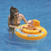 Load image into Gallery viewer, 1 Piece Round Summer kids baby Float Swim Ring  2 circles Hollow Swim Seat Ring Cartoon Float Swimming pool
