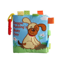 Load image into Gallery viewer, 1 pcs Baby Story Book Soft Cloth Book Educational Toy Baby Mobiles Cot Mobile Babe Toys bibi Sounder Insert Toddlers Toys!
