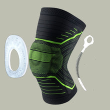 Load image into Gallery viewer, 1 pcs Knee Patella Protector Brace Silicone Spring Knee Pad Basketball Running Compression Knee Sleeve Support Sports Kneepads
