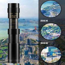 Load image into Gallery viewer, 10-300X40 High Power Monocular Telescope Hunting 3000M Binoculars Low Light Night Vision Eyepiece Powerful Monocular
