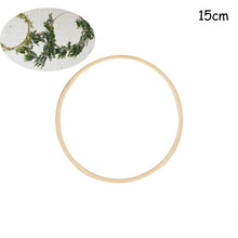 Load image into Gallery viewer, 10-40cm Gold Iron Metal Ring Hoop Wreath Garland Floral Wreath Handmade Flowers Metal Hoop Wedding Birthday Baby Shower Decor
