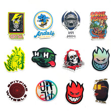 Load image into Gallery viewer, 100pcs cool skateboard fashion Stickers For Suitcase PVC Skateboard Laptop Luggage Fridge Phone Car Styling DIY Decal stickers
