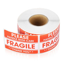 Load image into Gallery viewer, 100PCS Fragile Stickers The Goods Please Handle With Care Warning Labels DIY Supplies
