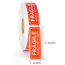 Load image into Gallery viewer, 100PCS Fragile Stickers The Goods Please Handle With Care Warning Labels DIY Supplies
