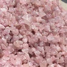 Load image into Gallery viewer, 100g Natural Raw Crystal Pink Rose Quartz Crystal Minerals Specimen Healing Crystal Love Natural Stones and Fish Tank Decor
