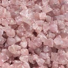 Load image into Gallery viewer, 100g Natural Raw Crystal Pink Rose Quartz Crystal Minerals Specimen Healing Crystal Love Natural Stones and Fish Tank Decor
