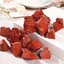 Load image into Gallery viewer, 100g Natural Red Jasper Rough Stones Mineral Specimens Raw Crystals Irregular Shape Rock Stone for Fish Tank Aquarium
