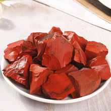 Load image into Gallery viewer, 100g Natural Red Jasper Rough Stones Mineral Specimens Raw Crystals Irregular Shape Rock Stone for Fish Tank Aquarium
