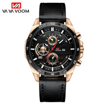 Load image into Gallery viewer, Watches Men's Sport Watch Belt Business Calendar Student Waterproof Watch Casual Quartz Watch
