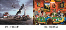 Load image into Gallery viewer, 1000 pieces of animal landscape paper puzzle decompression game
