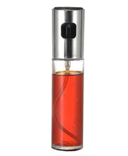 Load image into Gallery viewer, Silver Olive Oil Spray Bottle Vinegar Soy Sauce Sprayer Seasoning Dispenser 100Ml Zf0237
