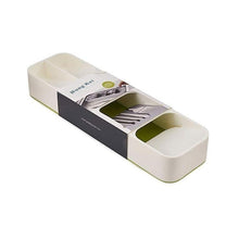 Load image into Gallery viewer, White Cutlery Storage Box Tableware Organizer Kitchen Flatware Drawer Tray Forks Knives Storage Box LC655
