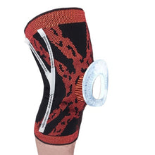 Load image into Gallery viewer, 1 pcs Knee Patella Protector Brace Silicone Spring Knee Pad Basketball Running Compression Knee Sleeve Support Sports Kneepads
