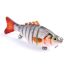 Load image into Gallery viewer, 1PCS Wobblers Fishing Lures Multi-section Hard Bait 100mm15g Artificial Bait Minnow Crankbait Jig Perch Carp Fishing tackle Lure
