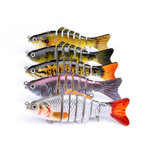 Load image into Gallery viewer, 1PCS Wobblers Fishing Lures Multi-section Hard Bait 100mm15g Artificial Bait Minnow Crankbait Jig Perch Carp Fishing tackle Lure
