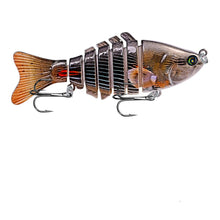 Load image into Gallery viewer, 1PCS Wobblers Fishing Lures Multi-section Hard Bait 100mm15g Artificial Bait Minnow Crankbait Jig Perch Carp Fishing tackle Lure

