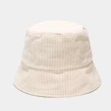 Load image into Gallery viewer, Fall Winter Classic Corduroy bucket hat outdoor Panama harajuku fishing bucket hats for female male unisex  Casual cap
