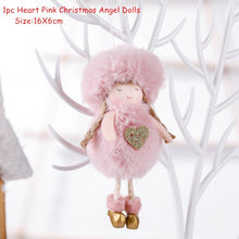 Load image into Gallery viewer, New Year Gift Cute Christmas Angel Doll Xmas Tree Ornament Noel Deco Christmas Decoration for Home Natal Navidad Decor
