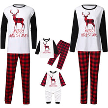 Load image into Gallery viewer, Christmas Pajamas Matching Family Pyjamas New Year Merry  Pajamas Winter Cotton Rompers Set

