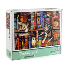 Load image into Gallery viewer, 1000-piece lazy cat sorting puzzle and decompression game
