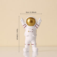 Load image into Gallery viewer, 3pcs Nordic Astronaut Figurines Resin Sculpture Modern Home Decor Miniatures Table Ornaments Cosmonaut Figure Home Decorative
