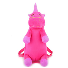 Load image into Gallery viewer, Unicorn watermelon red 3D three-dimensional cute animal children shoulder bag
