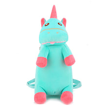 Load image into Gallery viewer, Unicorn watermelon red 3D three-dimensional cute animal children shoulder bag
