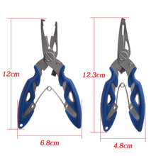 Load image into Gallery viewer, Fishing Plier Scissor Braid Line Lure Cutter Hook Remover etc. Fishing Tackle Tool Cutting Fish Use Tongs Multifunction Scissors
