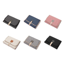 Load image into Gallery viewer, Baby Diaper Changing Pad Waterproof Newborn Nappy Changing Mat Travel Portable Diaper Change Sheet
