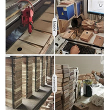 Load image into Gallery viewer, 17 Keys Bull Kalimba Thumb Paino Made By Solid Mahogany Portable Mbira Sanza African Wood Finger Piano
