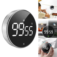 Load image into Gallery viewer, Magnetic Kitchen Timer Digital Timer Manual Countdown Alarm Clock Mechanical Cooking Timer Cooking Shower Study Stopwatch
