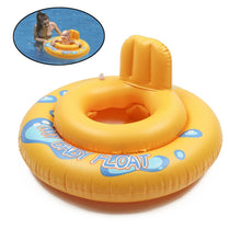 Load image into Gallery viewer, 1 Piece Round Summer kids baby Float Swim Ring  2 circles Hollow Swim Seat Ring Cartoon Float Swimming pool
