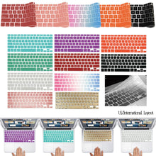Load image into Gallery viewer, 2PCS Keyboard Protector for Macbook Air 11 A1370 A1465 US Silicone Keyboard Protective Film
