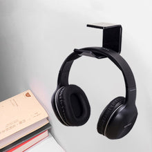 Load image into Gallery viewer, Headworn Game U-shaped Headphone Rack Wall Mounted Acrylic Table Bottom Headset Hook Bracket Earplug Storage
