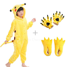 Load image into Gallery viewer, Unicorn Pajama Adult Animal Onesie Women Men Boys Girls Couple Winter Pyjama Suit Sleepwear Flannel Pijama
