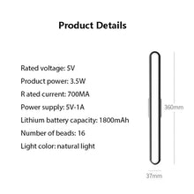 Load image into Gallery viewer, LED Desk Lamp USB Power Stepless Dimming Night lights Read Eye-protect Wireless Touch Desktop Table Lamp Study Bedroom Lighting
