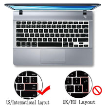 Load image into Gallery viewer, 2PCS Keyboard Protector for Macbook Air 11 A1370 A1465 US Silicone Keyboard Protective Film
