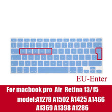 Load image into Gallery viewer, Keyboard Protectors  Laptop keyboard cover for macbook
