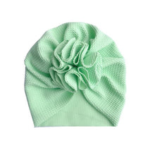 Load image into Gallery viewer, Lovely Flower Baby Hat Soft Baby Girl Hat Turban Spring Infant Toddler Newborn Baby Cap Bonnet Headwraps Kids Hat Beanies
