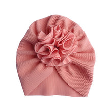 Load image into Gallery viewer, Lovely Flower Baby Hat Soft Baby Girl Hat Turban Spring Infant Toddler Newborn Baby Cap Bonnet Headwraps Kids Hat Beanies
