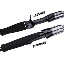 Load image into Gallery viewer, 1.8m 2.1m 2.4m 2.7m 3.0m30T Carbon Spinning Baitcasting FUJI Guide Travel Lure Rod 3-50g ML/M/MH
