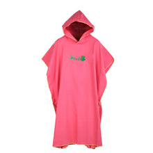 Load image into Gallery viewer, Men Women Diving Suit Change Robes Poncho Quick-dry Hooded Towel Sweat-absorbent Swim Robe Summer Beach Pool Swimming #N
