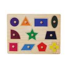 Load image into Gallery viewer, 3D Wooden Puzzle Educational Kids Toys Hand Grab Boards Toys Early Learning Puzzles For Kids Children 2 5 Years
