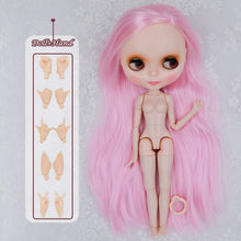 Load image into Gallery viewer, Neo Blyth Doll Customized NBL Shiny Face,1/6 OB24 BJD Ball Jointed Doll Custom Blyth Dolls for Girl, Gift for Collection NBL09
