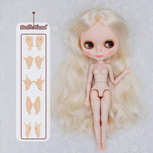 Load image into Gallery viewer, Neo Blyth Doll Customized NBL Shiny Face,1/6 OB24 BJD Ball Jointed Doll Custom Blyth Dolls for Girl, Gift for Collection NBL09
