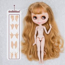 Load image into Gallery viewer, Neo Blyth Doll Customized NBL Shiny Face,1/6 OB24 BJD Ball Jointed Doll Custom Blyth Dolls for Girl, Gift for Collection NBL09
